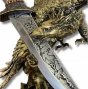 D10757 - Dague Aigle avec Support