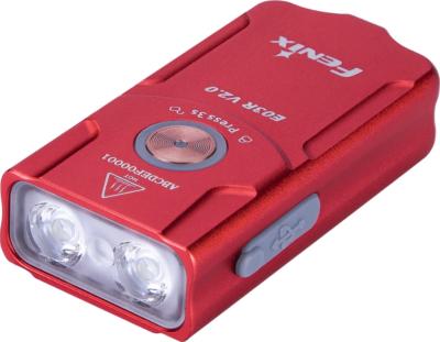 E03RV2.0ROSE - Lampe porte-clés en métal FENIX Rose 500 lumens