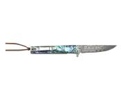 ER2011DM - Couteau Gentleman ELK RIDGE Abalone Damas 