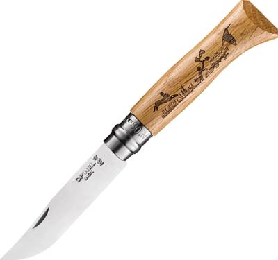 OP002333 - Couteau OPINEL N°8 VRI Animalia Lièvre