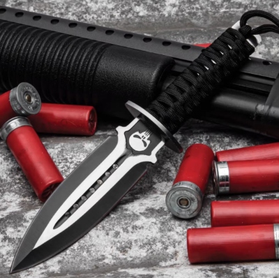 SDAS1 - Couteau à Lancer Punisher Throwing Dagger