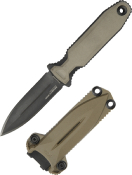 SGPENTFXCOVFDE - Couteau Fixe SOG Pentagon FX Covert Flat Dark Earth