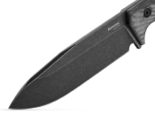 T6BCVB - Poignard LIONSTEEL T6 Micarta Noir Blackwash