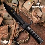 UC3531 - Poignard UNITED CUTLERY USMC M-9 Bayonet And Sheath