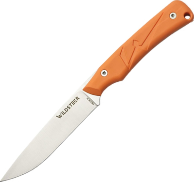 WITKI07 - Couteau d'Office WILDSTEER Troll Kitchen Orange