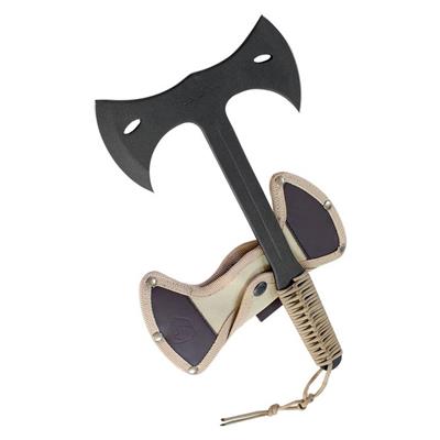 CTK140214 - Hache à Lancer Throwing Axe Double CONDOR + Etui