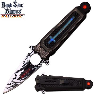 DSA041BL - Couteau DARK SIDE BLADES Dracula Bleu