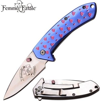 FFA011BL - Couteau FEMME FATALE Diamond Forever
