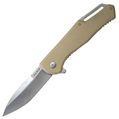 KA7509 - Couteau KA-BAR Jarosz Spear Point Flipper avec Clip