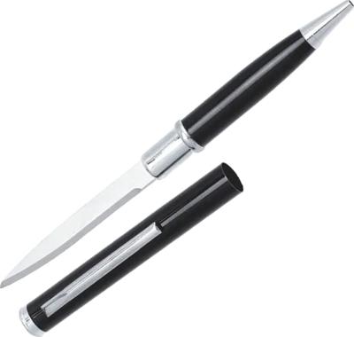 PENKNIFE3 - Stylo Couteau Noir COBRA TEC 