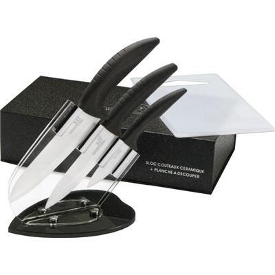 1450004 - Set de 3 couteaux Céramique LE CHEF SYMPA