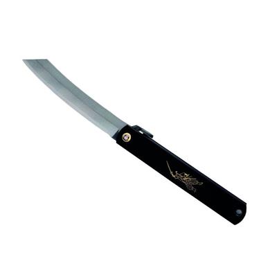 HIGO17N - Couteau HIGONOKAMI Luxe Noir 12 cm