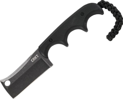 CR2383K - Couteau de Cou CRKT Minimalist Cleaver Blackout