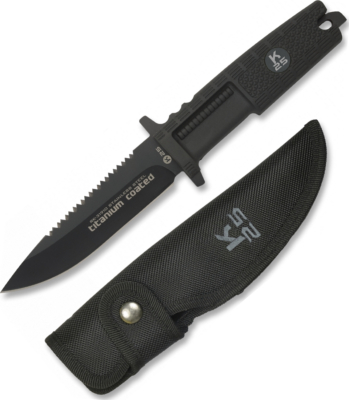 31910 - Couteau Tactique K25 Titane Noir