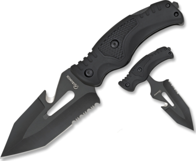 32316 - Couteau Skinner/Push-Dagger ALBAINOX Noir