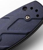 BEN585-03 - Couteau BENCHMADE Mini Barrage Blue Canyon Richlite