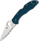 C11FSK390 - Couteau SPYDERCO Delica 4 K390 Bleu