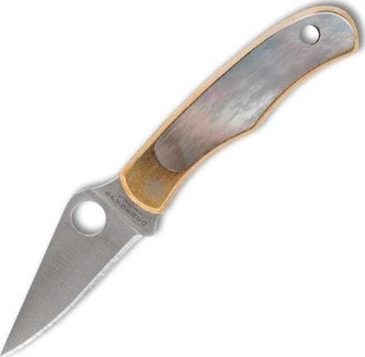 C133AP - SPYDERCO Bug Nickel/Silver Abalone