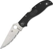 C258SBK - Couteau SPYDERCO Stretch 2 XL Lightweight Noir