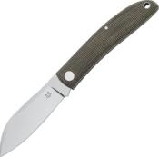 FX.273 - Couteau FOX Livri M390 Micarta OD Green