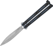 KS5150CF - Couteau Papillon KERSHAW Lucha Fibre de Carbone/Titane