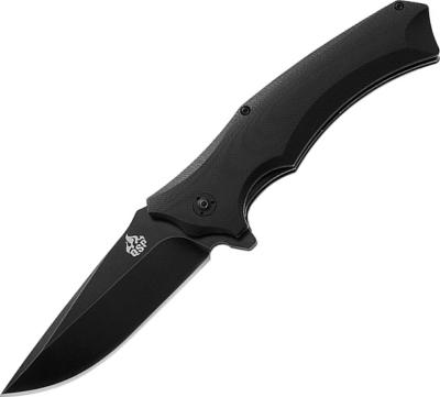 QS101A - Couteau QSP Sthenia G10 Noir