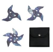 SETSTAR9 - Ensemble de 3 Etoiles � lancer Dragon avec Etui  