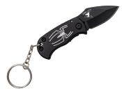 TH.N201A - Porte Clés THIRD Noir Motif Araignée