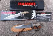 UC3461 - Poignard RAMBO V Last Blood Heartstopper Knife UNITED CUTLERY Licence Officielle Autorisée par Sylvester Stallone 