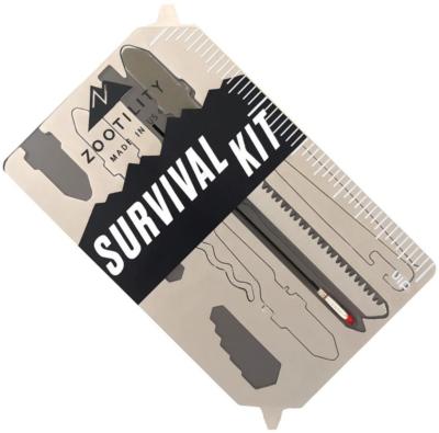 ZOO20 - ZOOTILITY Carte Multifonctions Urban Survival Kit
