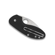 C246GPS - Couteau SPYDERCO Insistent Black Semi Dentée