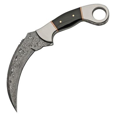 DM1177 - Couteau DAMASCUS Fixed Blade Karambit