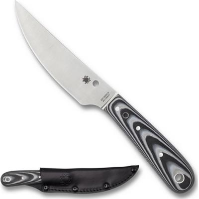 FB46GP - Couteau Fixe SPYDERCO Bow River Black & White