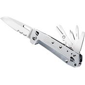 832662 - Couteau Multifonctions LEATHERMAN FREE K4X Argent 9 Outils