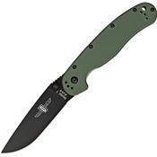 ON8846OD - Couteau ONTARIO RAT 1 Folder OD Green