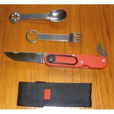 TATOU5 - Couteau TATOU Rouge