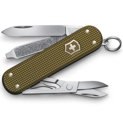 0.6221.L24 - Couteau VICTORINOX Classic SD Alox Terra Brown Ed. Limitée 2024