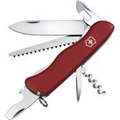 0.8363 - Couteau VICTORINOX Forester rouge