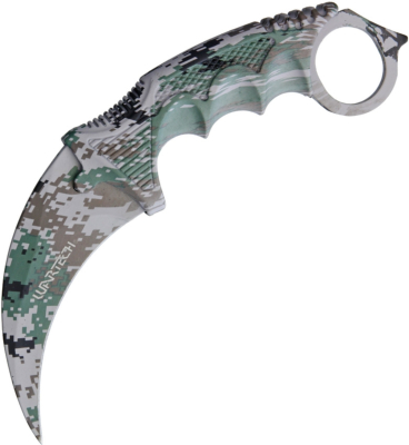 4372 - Couteau Karambit Digi Camo WARTECH