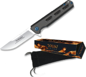 TOKI18594 - Couteau TOKISU EDC Fibre de Carbone/G10