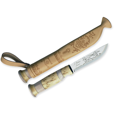 2230010 - Poignard MARTTIINI Lapp Knife avec Etui Cuir