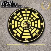3TK3TASET - Set de 3 Couteaux et 3 Haches à Lancer avec Cible
