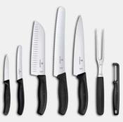 6.7133.71G - Set de Cuisine 7 Pices VICTORINOX SwissClassic Noir