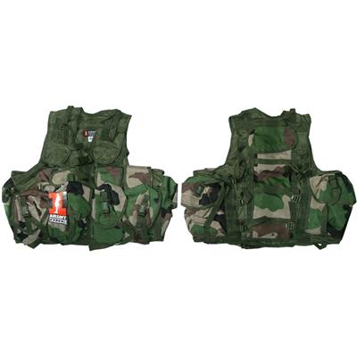 73878311 - Gilet Tactique Multipoches Camo