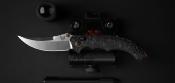 BEN865-02 - Couteau BENCHMADE Mini Bedlam Fiber Carbon Scimitar