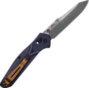 BEN940-04 - Couteau BENCHMADE Osborne Denim Micarta