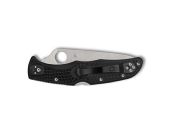 C10FPSBKRD - Couteau SPYDERCO Endura 4 Lignthweight Thin Red Line Noir