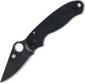 C223GMCBKP - Couteau SPYDERCO Para 3 Salt CPM Magnacut Noir
