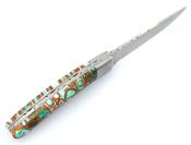 CH21113V - Couteau Le Thiers Cannelle Vert COUTELLERIE CHEVALERIAS