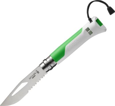 OP002319 - Couteau OPINEL N°8 VRI Outdoor Sports Fluo Vert